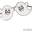 Themafeest Halloween: Neon brillen halloween