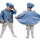 Feestkleding kinderen: Blauw prinsje