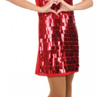 Feestkleding: Gala-jurkjes in kleur met glitters