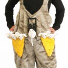 Carnavalskleding: Tuinbroek muis & kaas