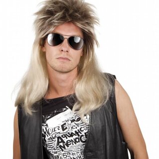 Party-pruiken: Rocker Ryan pruik