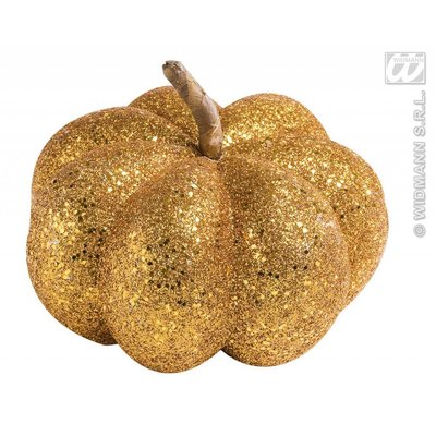 Halloweenaccessoires glitterpompoen