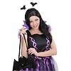 Halloweenaccessoires vleermuis handtas