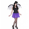 Halloweenaccessoires petticoat zwart/paars