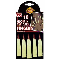 Halloweenaccessoires heksenvinger lichtgevend in het donker