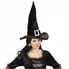 Halloweenaccessoires ketting spinnen lichtgevend in donker 60cm