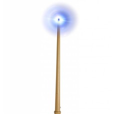 Halloweenaccessoires pk 12 light-up & sounding magic wand 36 cm