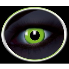 Halloweenaccessoires: Contactlens Vleermuis