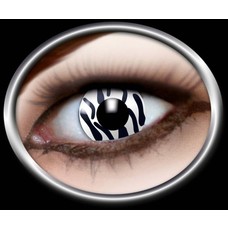 Party-accessoires: Contactlens Zebra