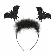 Halloweenaccessoires hoofdband vleermuizen