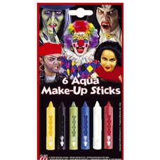 Halloweenaccessoires jumbo aqua make-up