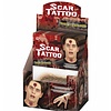 Halloweenaccessoires tattoo's litteken