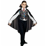 Halloweenkostuum verkleedset vampiervest met cape