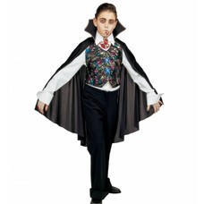 Halloweenkostuum verkleedset vampiervest met cape