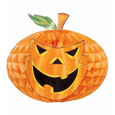 Halloweenaccessoires pompoen lampions30cm doorsnee