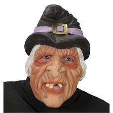 Halloweenaccessoires: Vreslijke heksen maskers