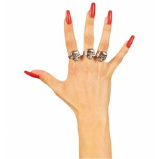 Halloweenaccessoires: Schedelring