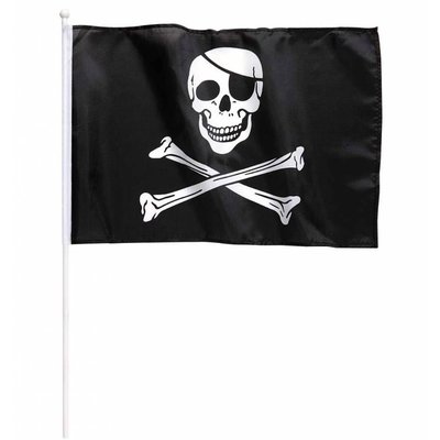 Halloweenartikelen piratenvlag