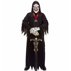 Halloweenkostuums skelet set
