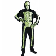 Halloweenkleding: Neon skelet