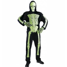 Halloweenkleding: Neon skelet