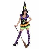 Halloweenkleding: elegante Heks