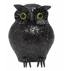 Halloweenaccessoires: Glitter dieren: Uil