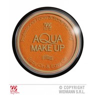Halloweenaccessoires aqua make-up metalic 15g oranje