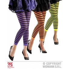 Halloweenaccessoires leggings gestreept