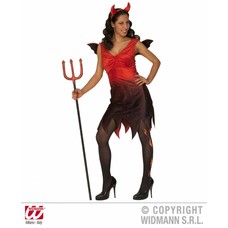 Halloweenkleding spicy duivelin