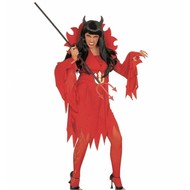 Halloweenkleding: Duivelin