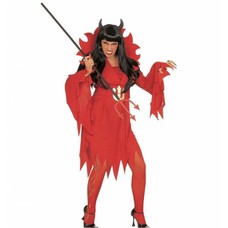 Halloweenkleding kostuum duivelin