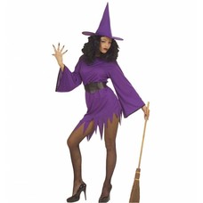 Halloweenkleding: Purple Witch