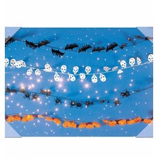 Halloweenaccessoires halloween pvc guirlande 7.60mtr