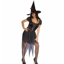 Halloweenkleding heks Morgana