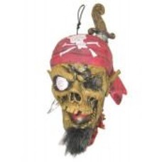 Halloweenaccessoires: onthoofd hoofd piraat