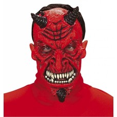 Halloweenaccessoires masker duivel