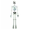 Halloweenartikelen opblaasbaar skelet 183cm