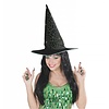 Halloweenaccessoires set oogwimpers groen met 10 glitternagels