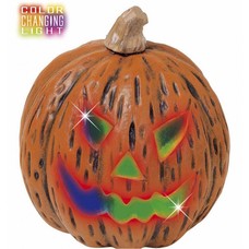 Halloweenaccessoires pompoenveranderend licht 20x23cm