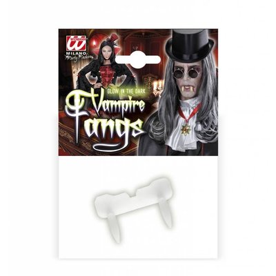 Halloweenaccessoires vampier tand lichtgevend in donker