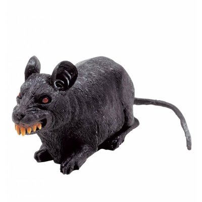 Halloweenaccessoires horror rat