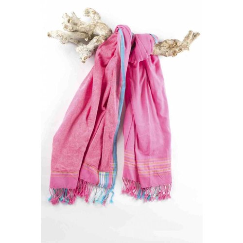 PURE Kenya kikoy strandlaken Lamu pink PURE Kenya kikoy strandlaken Lamu pink
