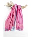 kikoy strandlaken Lamu pink 170x95cm
