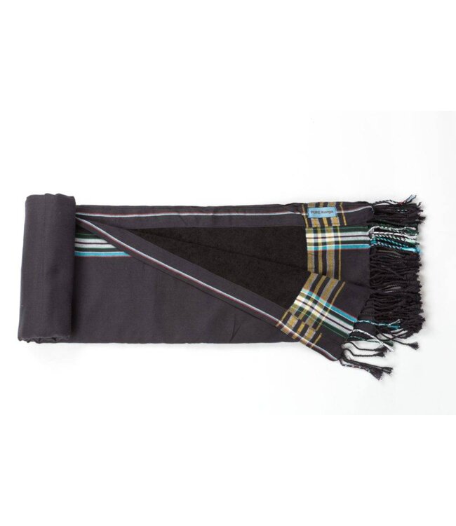 kikoy strandlaken Usiku black 170x95cm