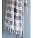 biologische hamamdoek donkergrijs 170x100cm