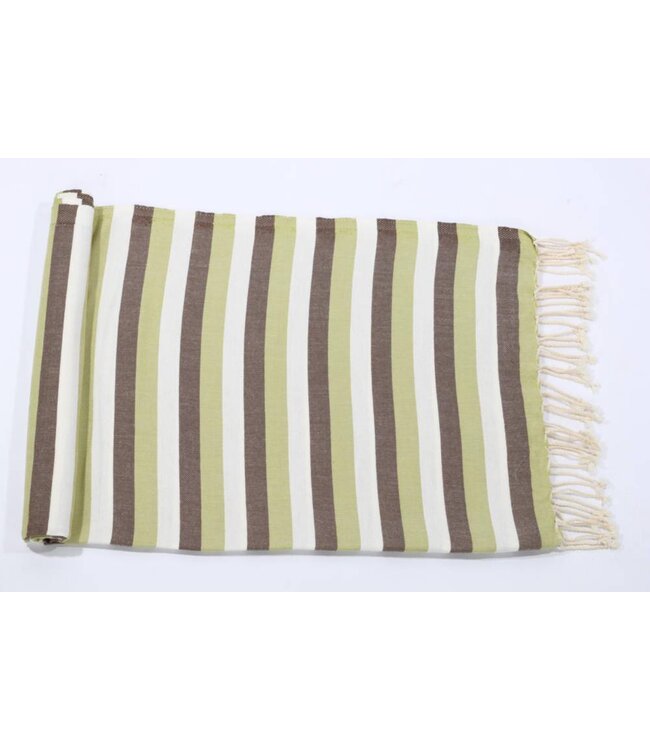 kids hamamdoek multi green brown 140x70cm