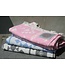 Call it Fouta! hamamdoek Kelim soft pink 170x85cm