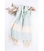 hamamdoek Herringbone magic mint 180x100