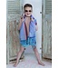 kikoy kinder strandlaken Nyanza turquoise 125x65cm